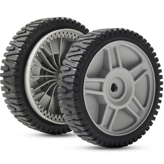 AR-PRO (2-Pack) 8-Inch Drive Wheels for Lawn Mower Compatible with Husqvarna AYP Craftsman Poulan HOP 581009202 193912X460