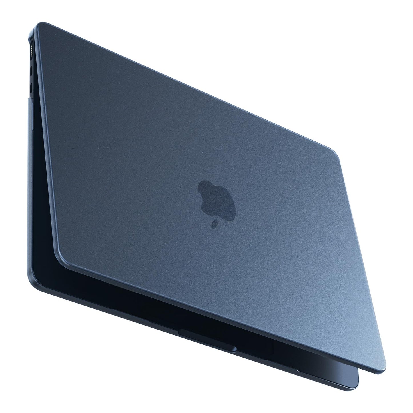BlueSwan for MacBook Air 13 inch Case, M4 M3 M2 2026-2022 A3240 A3113 A2681, 100% Match Official Color, Anti Scratch, Easy to Snap on, Air 13.6'' Hard Shell Protective Laptop Cover, Midnight Clear