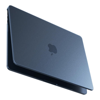 BlueSwan for MacBook Air 13 inch Case, M4 M3 M2 2026-2022 A3240 A3113 A2681, 100% Match Official Color, Anti Scratch, Easy to Snap on, Air 13.6'' Hard Shell Protective Laptop Cover, Midnight Clear