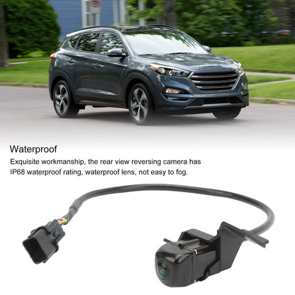 Qiilu Rear View Camera, 95760D3100 Backup Camera Parking Assist Camera de Recul Replacement for Tucson 2016‑2017