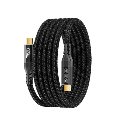 USB c Cable 10ft/3m Compatible with Thunderbolt 4/3, USB 3.2 Gen 2 20Gbps High Speed Data Transfer, 100w Fast Charging & 4K@120Hz USB C Video Cable for Monitor,dispaly Cord