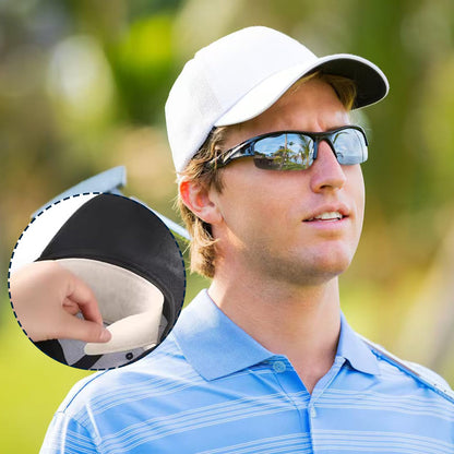 200 Pcs Hat Sweat Liner, Adhesive Collar Protector Sweat Pads, Absorbent Sweat Pad Protector Accessories for Men Women White