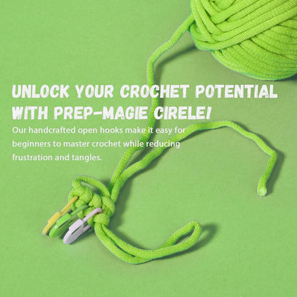 Crochet Kit for Beginners, Crochet Starter Kits for Adults Amigurumi Craft Knitting Crochet Kits with Step-by-Step Video Tutorials, Beginner Friendly Yarn-Dinosaur-Chick-Bee