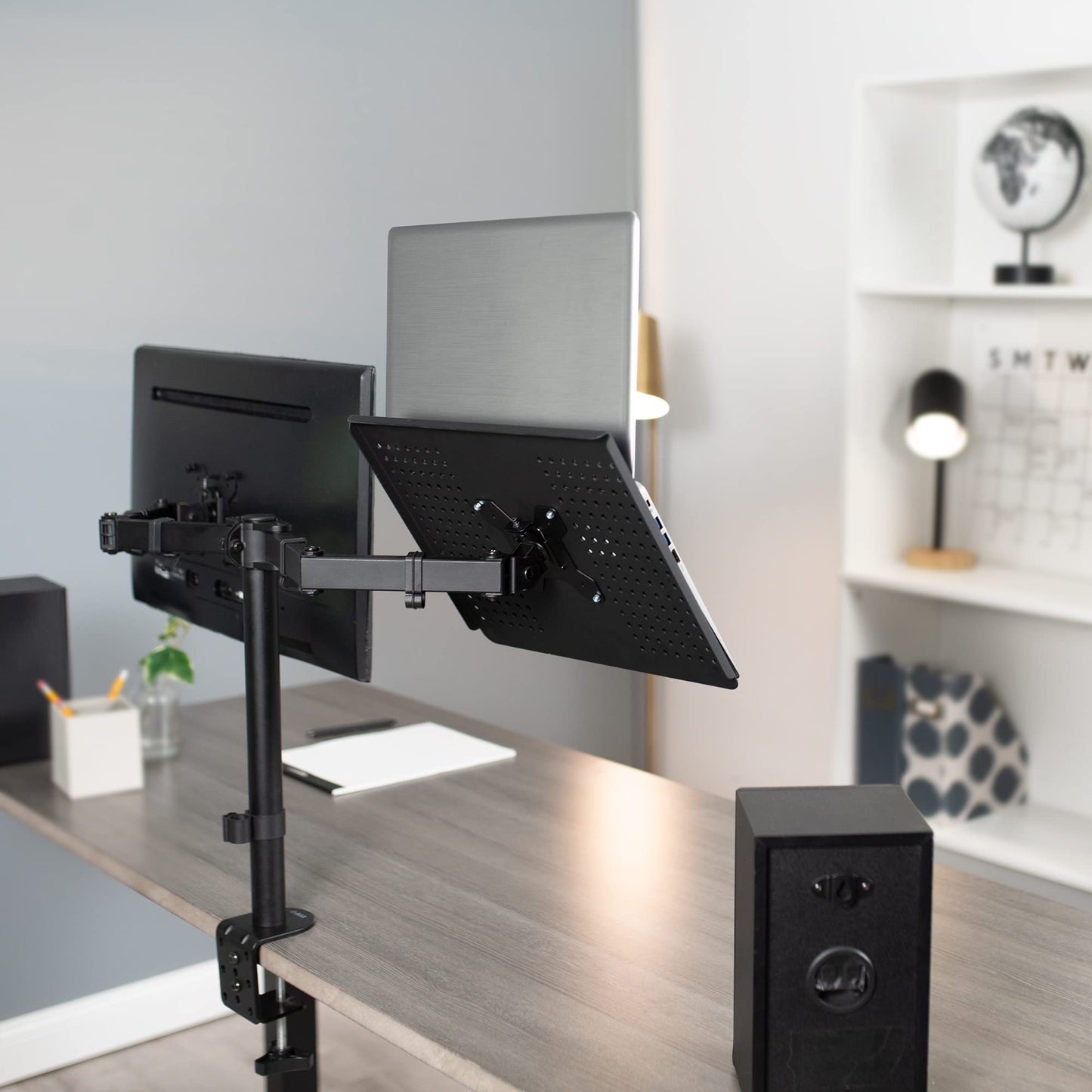 VIVO Laptop/Notebook Tray Holder for VESA Mount Stand/Fits 100 mm Plate Holes (Stand-LAP2)