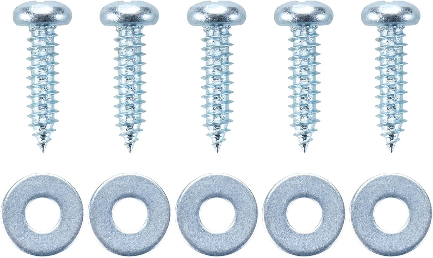 Yaegoo 10 Pack E-Track Single Slot Tie-Down Anchors with Screws for Ratchet Trucks Vans Motorcycles Trailers Cargo Loads