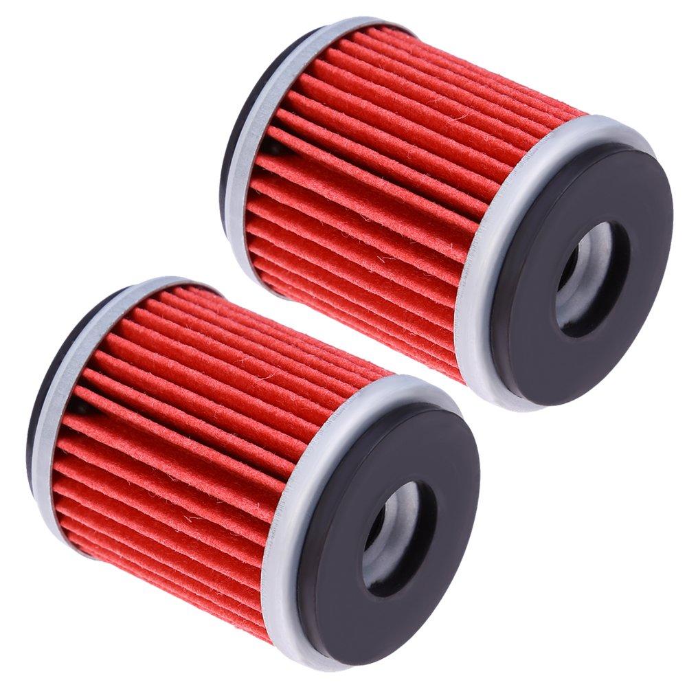 Saihisday Oil Filter Replacement for Yamaha WR250F WR450F WR250X WR250R YFZ450X YFZ450R YZ250 XT250 YFZ450 YZ250F YZ450F YBR250(10Pcs)
