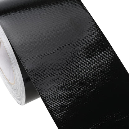 RealPlus 4" x100' RV Underbelly Tape Camper Mobile Home Belly Tape Travel Trailer Bottom Repair Tape RV Underbelly Material Sealing Permanent Adhesive Patch Waterproof Tape