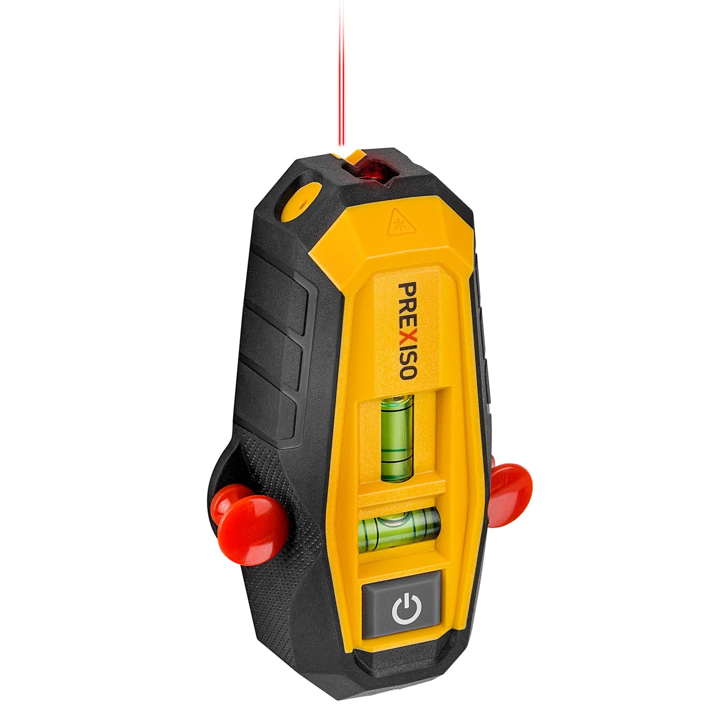 PREXISO 2-in-1 Magnetic Stud Finder with Laser Level, Multi Surface Line Laser, Compact Wood & Metal Detector with Bubble Vials for Accurate Markings, Wall Scanners Tool for Hanging Frames & Pictures