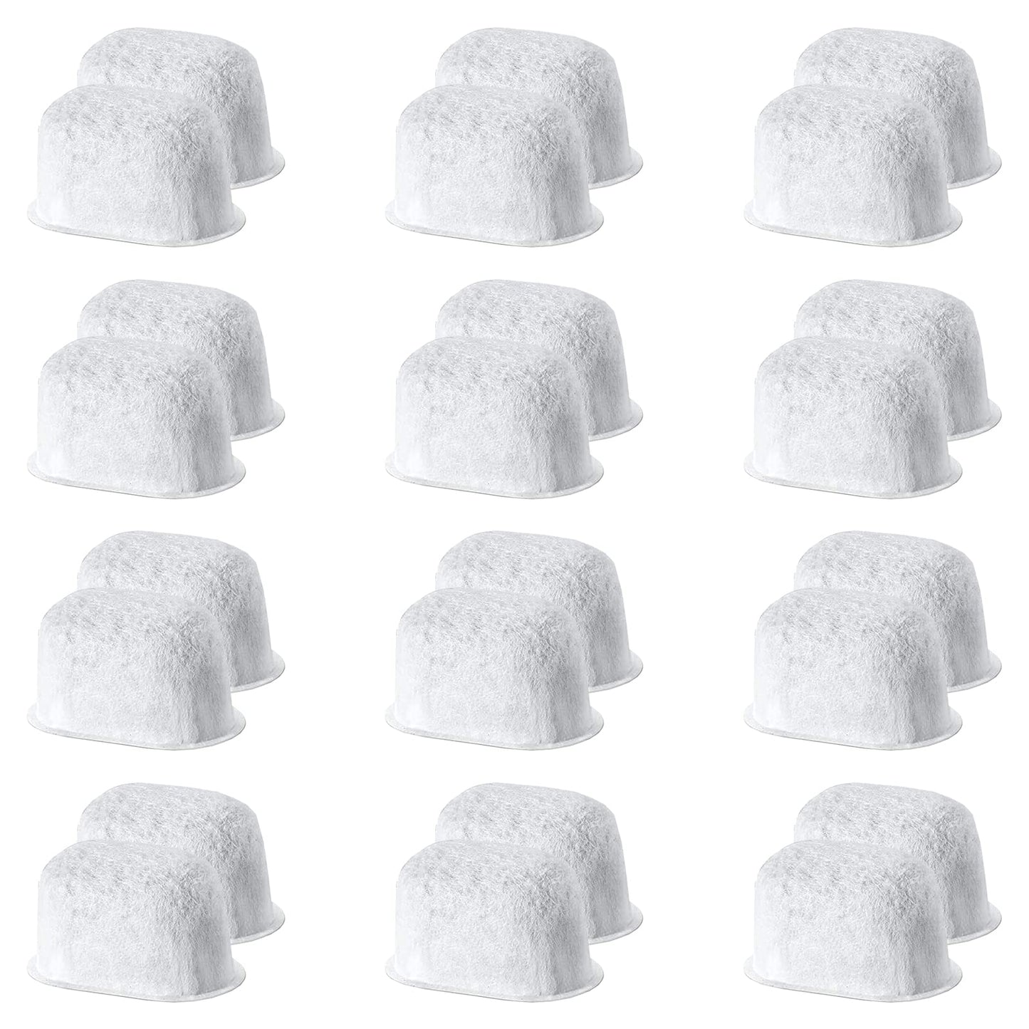 24 Pack of Replacement Water Filter for Breville BWF100 BES870 BES810 BES990 BES980 BES920 BES900XL BES870XL BES860XL BES840XL BKC600XL (Activated Charcoal)
