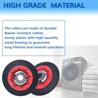 4392067 Dryer Repair Kit & W10837240 Dryer Idler Pulley (Plastic)