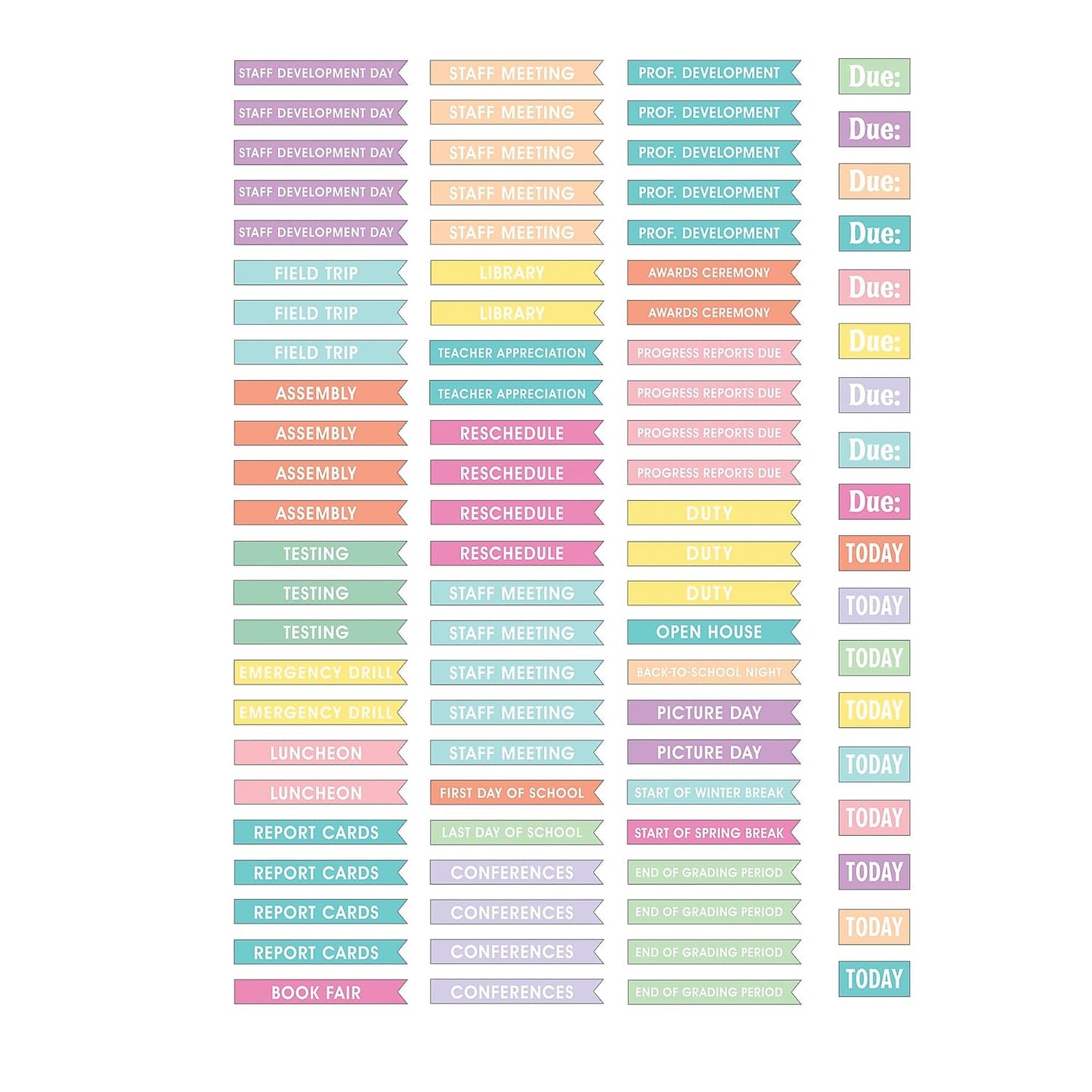 Teacher Created Resources Pastel Pop Lesson Planner
