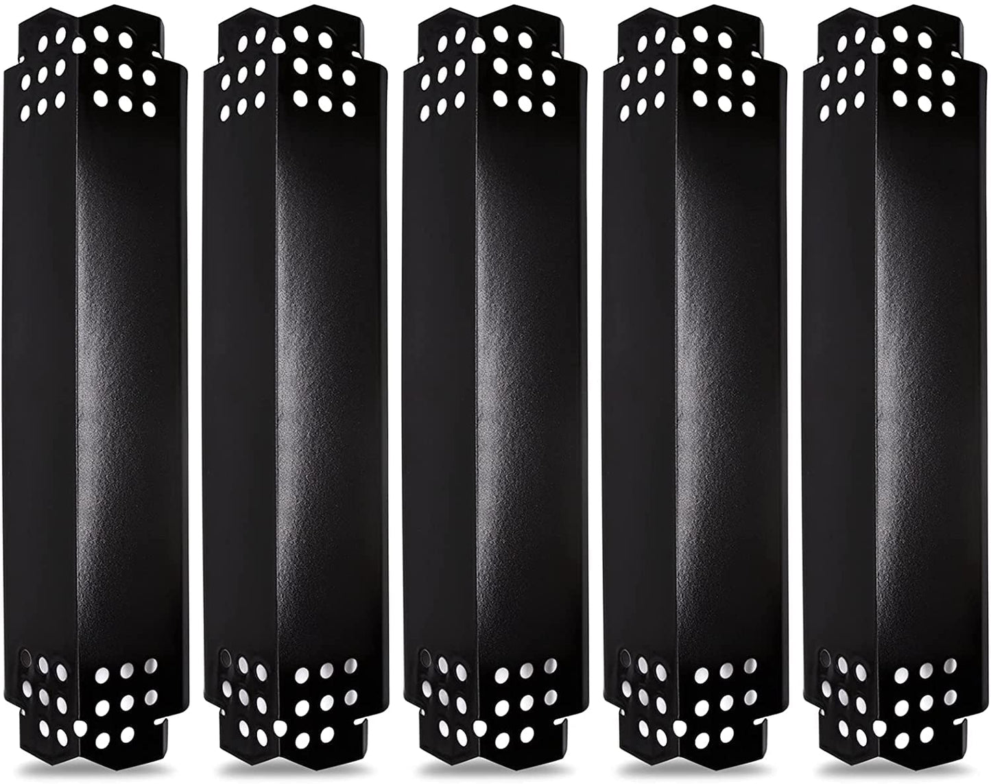 Criditpid Replacement Parts for Nexgrill 5 Burner 720-0888, 720-0888N, 720-0830H, Members Mark 720-0882D Grill, 5-Pack Heat Plates Flame Tamers Parts for Nexgrill Replacement Parts 720-0888n