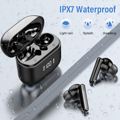Ai Translation Earbuds Real Time, 3-in-1 Buletooth 5.4 Translator Earbuds with 5 Translation Modes/164 Languages/No Subscription Required, 48H Headphones Translator for Travel/Business/Leaning