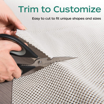BAGAIL BASICS Non Slip Rug Pad Gripper 5 x 7 Feet Extra Thick Carpet Pads for Area Rugs and Hardwood Floors, Keep Your Rugs Safe and in Place