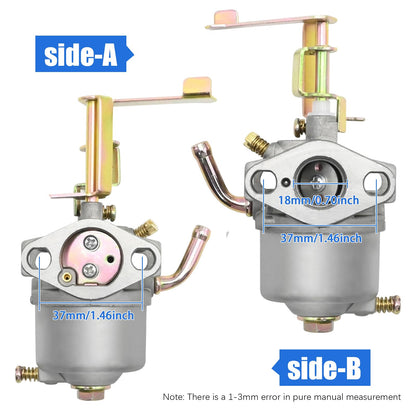 Anxingo C40005 Carburetor Kit, Replacement for Champion Power Equipment 80cc 1200 1500 Watt 2.4HP Gas Engine, Replaces C40048 C42013 C42412 C42412-1 CSA42412