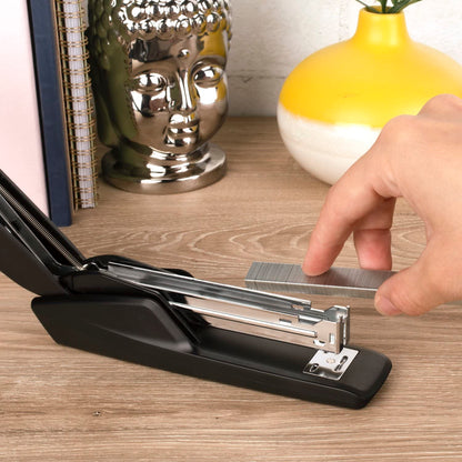 Swingline Stapler, Eco Version Desktop Stapler, 15 Sheet Capacity, Black, 2 Pack (S7054501AZ)