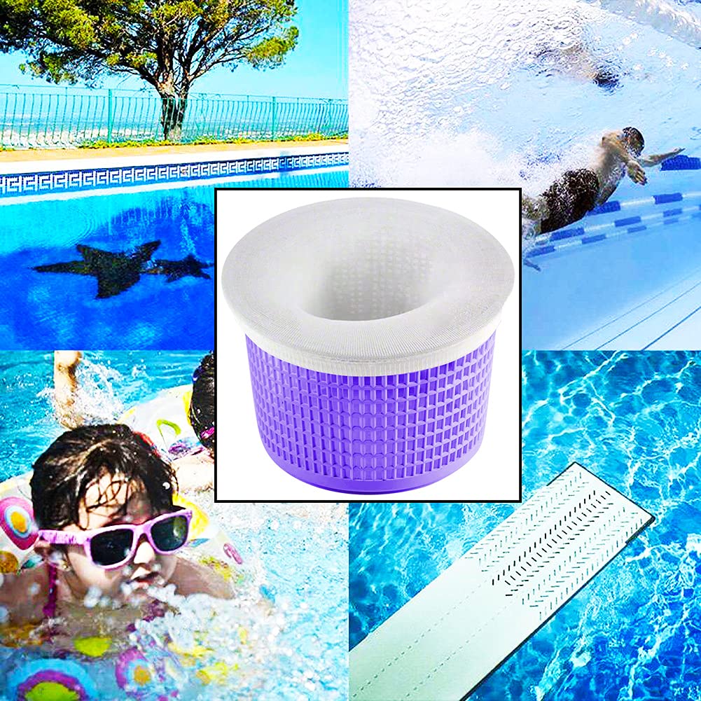 Coopache Pool Skimmer Socks - Filters Baskets Skimmers Cleans Debris and Leaves for In-Ground and Above Ground Pools (60 Pack)