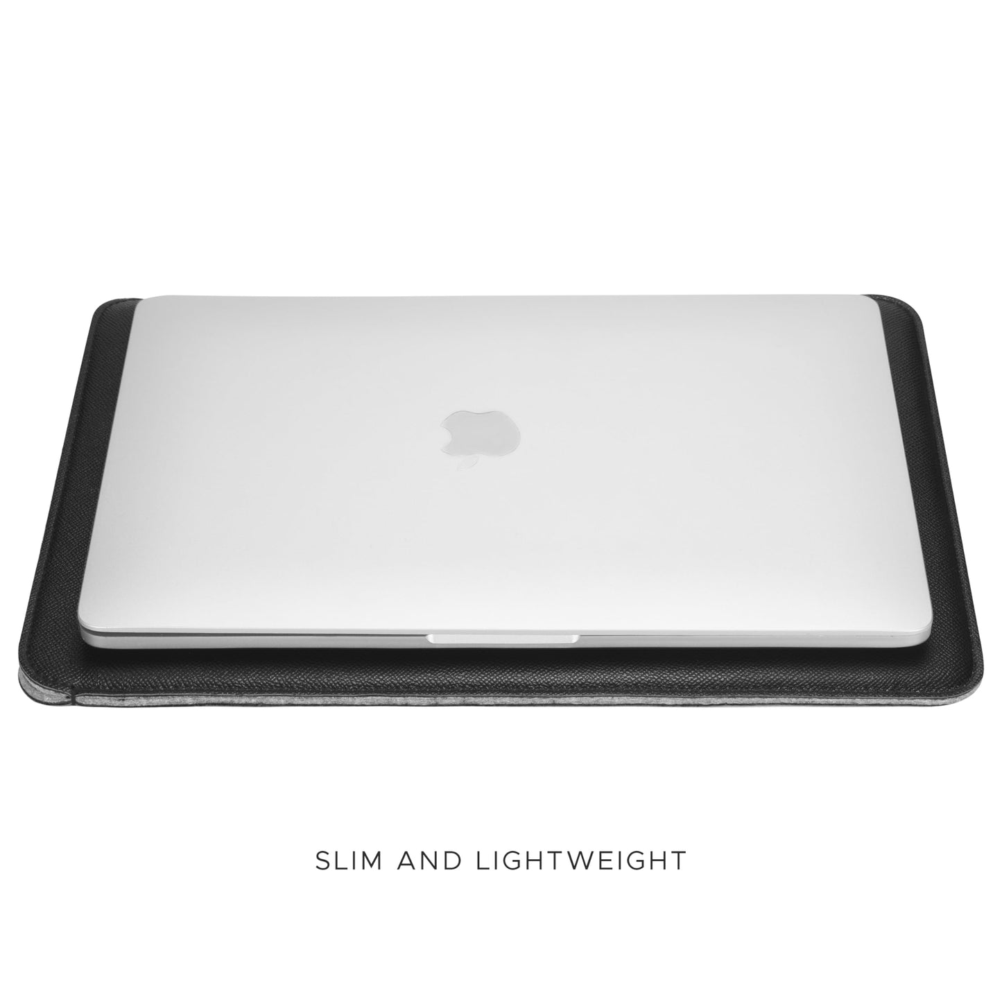 Comfyable Laptop Sleeve 14 Inch Precisely Compatible with MacBook Pro M5 M4 M3 M2 Pro/Max 2026-2021, Faux Leather Cover Case, 14 in, Black