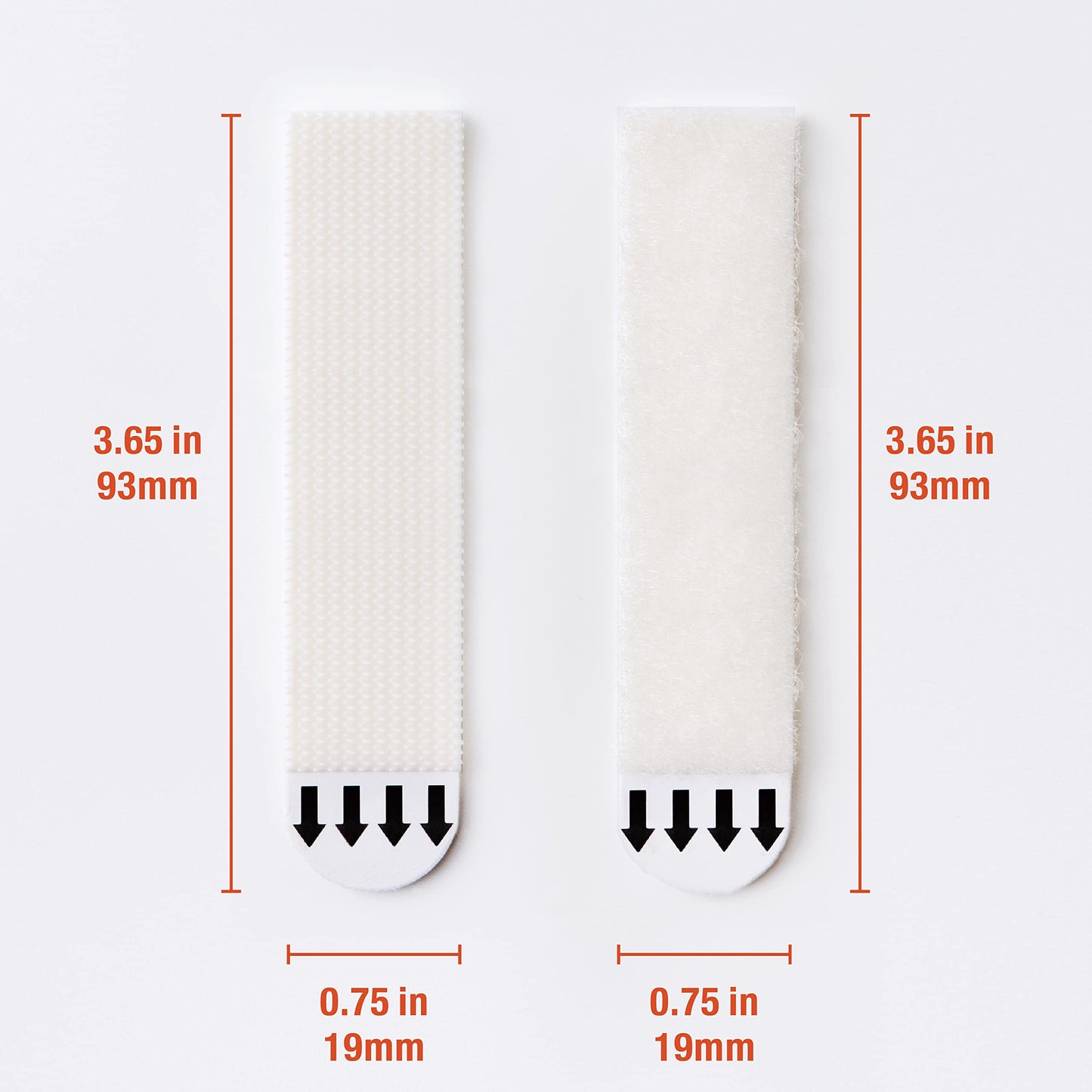 60-Pairs(120 Strips) Large Picture Hanging Strips Heavy Duty, Removable Hook and Loop Tape, Picture Hanger Damage Free, Waterproof Adhesive Strips for Frame Hanging