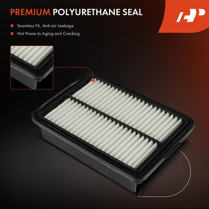 A-Premium 2-PC Engine Air Filter Compatible with Hyundai Elantra(17-20), Kona(18-23) & Kia Forte(19-23), Forte5(20-23), Soul(20-23) - 1.4L 1.6L 2.0L