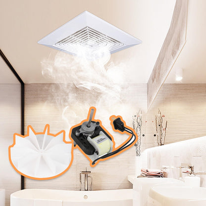 RDEXP 120V Bathroom Exhaust Vent Fan Motor with Fan Tool Parts SM550 Replacement for Electric Ventilator Motor