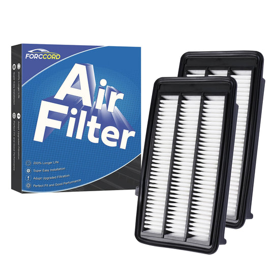 2-PACK Engine Air Filter Fits for Honda Civic (2016-2021) / CR-V (2017-2021) L4 1.5L Turbo Only Air Filter Replacement for CA12050 17220-5AA-A00 Car Accessories Automotive