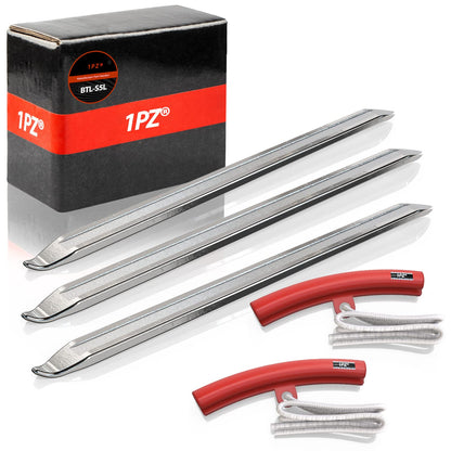 1PZ GTL-S5L 3 Pcs Tyre Lever Steel Tire Changer Lever Spoon Tool Set with 2 Piece Rim Protector Replacement for Motorcycle Bike Electric Car Dirt Bike Xiaomi