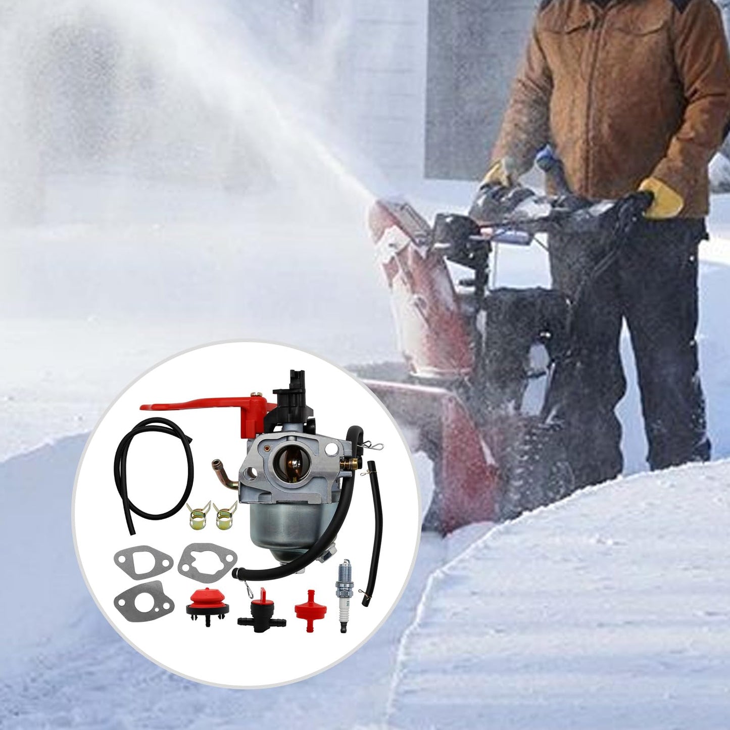 SYOWADA Carburetor Replacement for Toro 36003 38712 37793 37798 Power Max 824 Snowthrower, 133-1534 Carb Kit