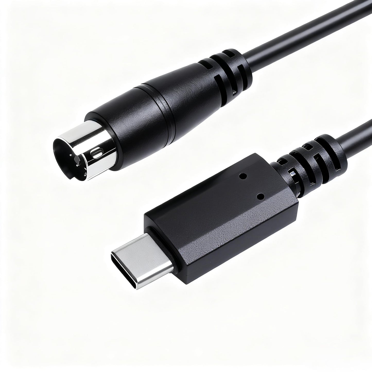Xiusiyt USB-C to Mini-din 7 Male Cable for IK Multimedia iRig Series, iRig HD,iRig HD-A,iRig Keys, iRig I/O 25/49,iRig MIDI 2 Pro,iRig Pro Duo,iRig Pro I/O Stream(USB-C,5.9FT)