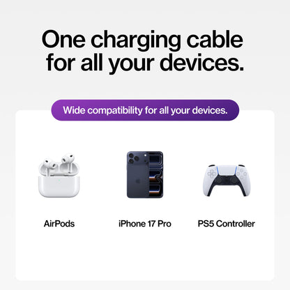 STATIK MagStack USB C Charging Cable, Organized Clutter-Free Magnetic Cable, 27W Fast Charging & Data Transfer, USB to USB C Magnetic Charging Cable 6FT/2M