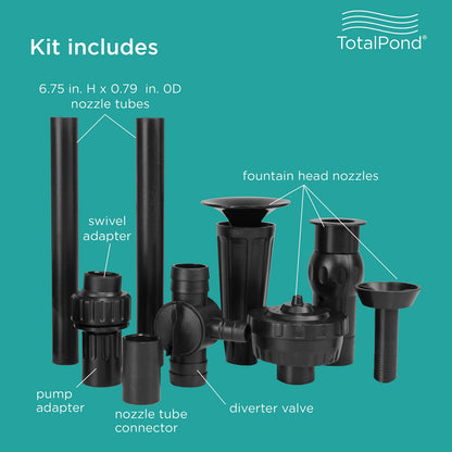 Total Pond N16100 Pond Large Nozzle Kit