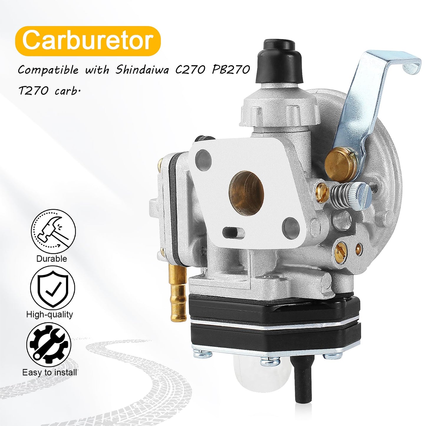 QAZAKY Carburetor Compatible with Echo Shindaiwa C350 A021002470 Trimmer Carb