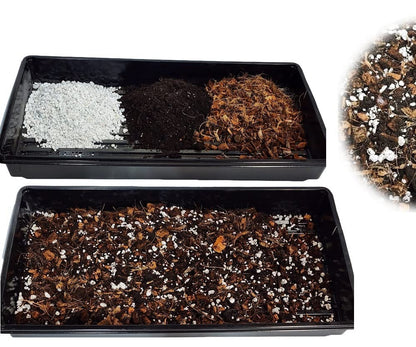 8 litres - Horticulture Coco Husk for Plants- Organic Loose Chunky Coco Chips and Fibers, A Fantastic Soil Amendment for Aroid/Tropical/Orchid/Indoor Plants Potting Mix. (8 litres)