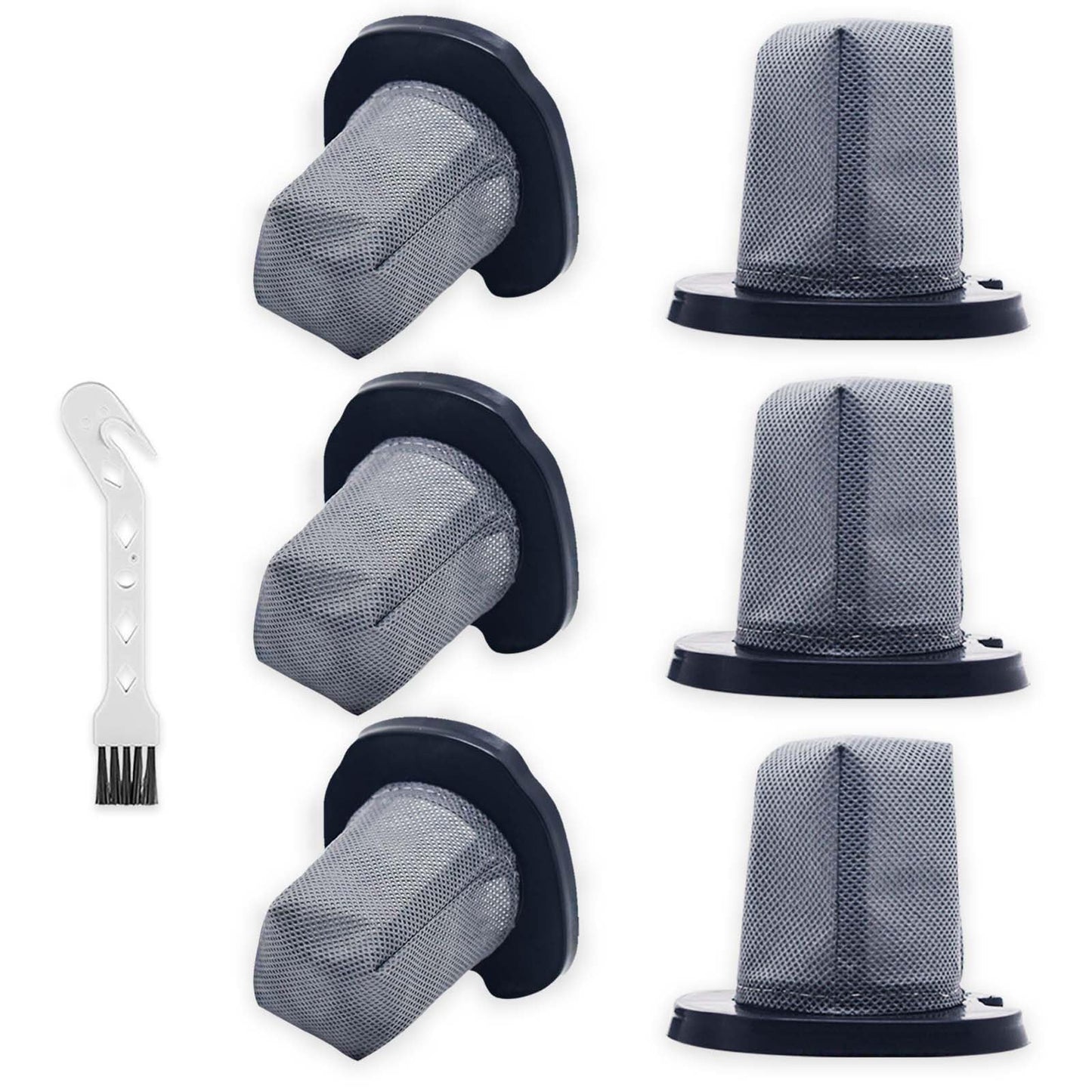 6 Pack CH701 Vacuum Filters Replacement Compatible with Shark Cyclone PET Handheld Vacuum AA701, CH701, CH701C, CH700WM, CH700, CH700C, CH701QGN, CH701QBL, Compare to Part XDCFCH700