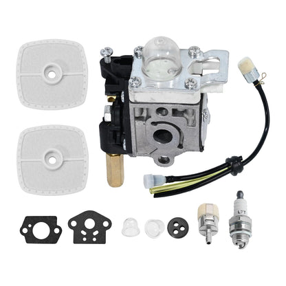 SRM210 Carburetor GT-200R Carb Kit Replacement for Echo Trimmer PE200 GT200 SRM 210 PE 200 HC150 SRM211 for Weed Eater with Tune up Primer Bulb Grommet