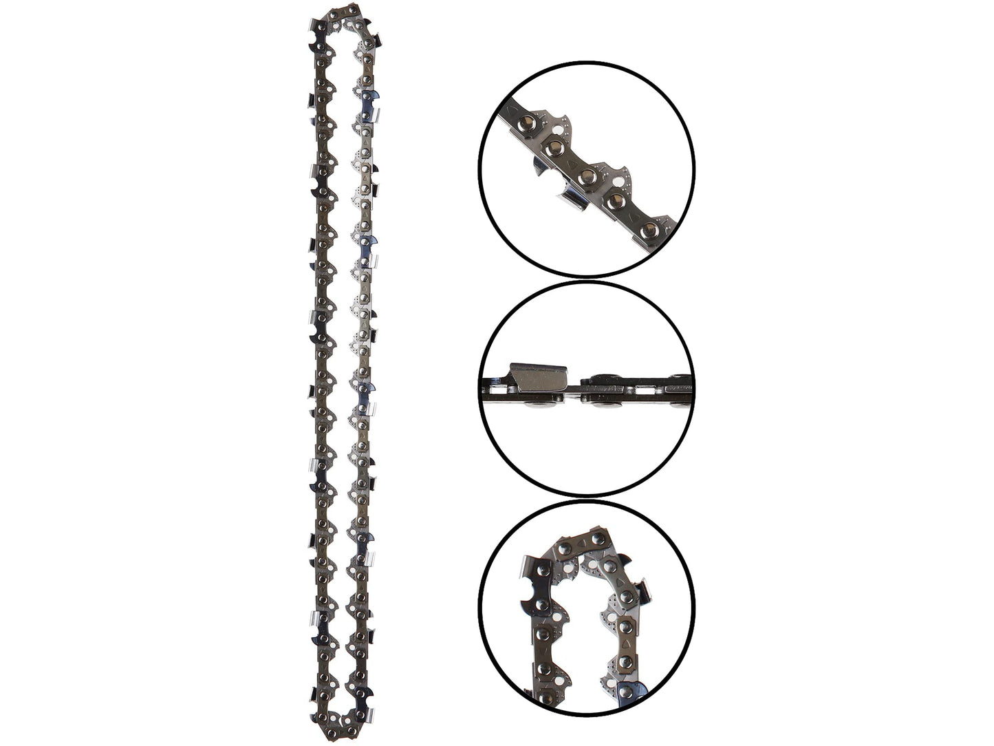 2PC 10-Inch Replacement Chain for Black & Decker LCS1020 20V Max Lithium Ion Chainsaw