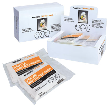 Allegro Industries 141012 Spray Socks, One Size (Pack of 12)