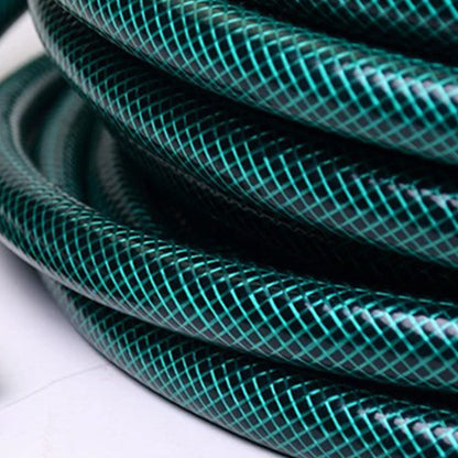 Darnassus PVC Garden Hose 1/2 Inch Green Heavy Duty Water Hose with Solid Brass Fittings,No Leaking, Flexible,for outdoors,Lawns,Patio (15 FT, Green, Brass Fittings)