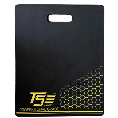 TSE Safety TSE-PGKP Foam True Flex Pro Grade Kneeling Pad, 13.5" x 20", Black