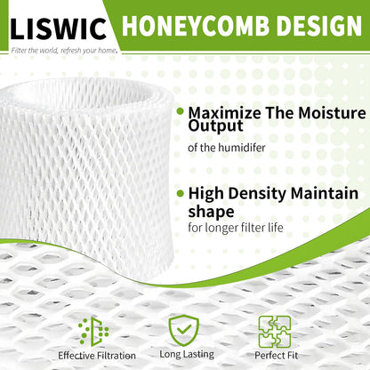 2 Pack Humidifier Wicking Filters Compatible with Honeywell HC-888, HC-888N, Filter C