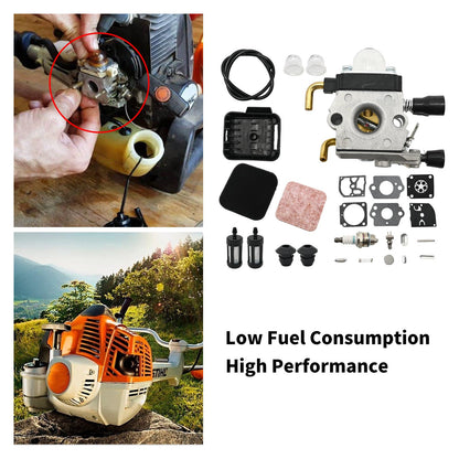 Vkinman C1Q-S157 Carburetor Replacement for Stihl FS80R FS85R KM85 HS75 FS74 FS76 HT75 Carb