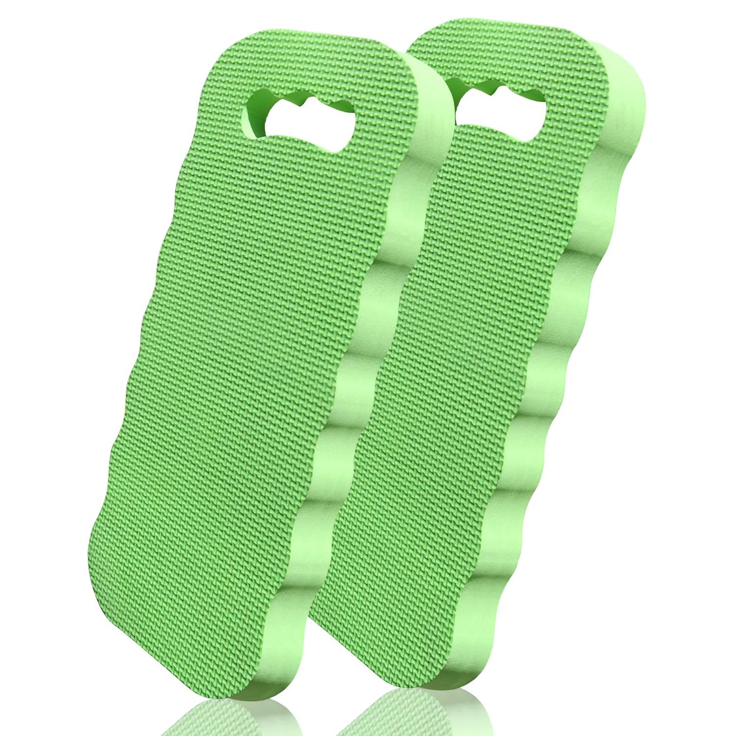 Altdorff Thick Kneeling Pad 2 Pack, Waterproof,Comfortable Garden Kneeling Pads Stain Resistant, Multi-Functional Kneeler Pad for Gardening, Baby Bath, Yoga, Praying and Exercise (Green)
