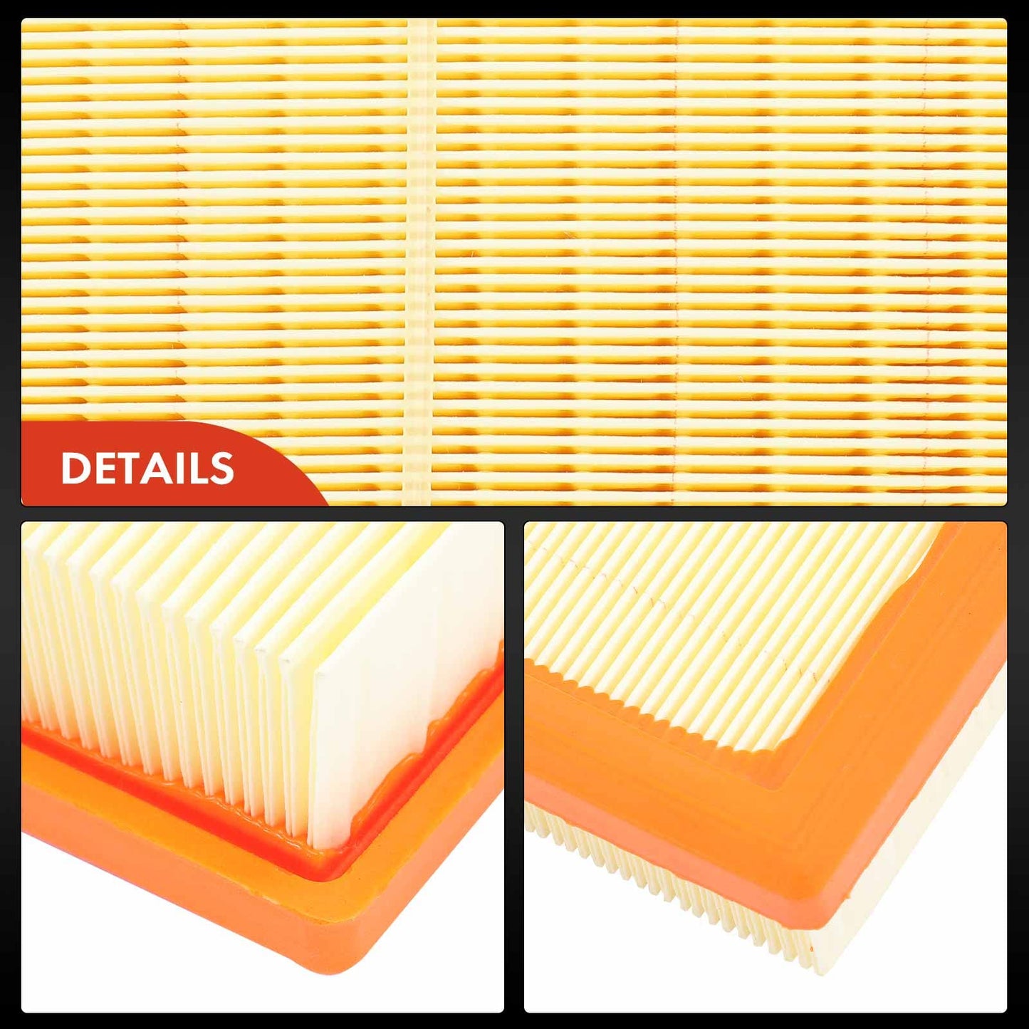 A-Premium Engine Air Filter Compatible with BMW X1 16-22, X2 18-22 & Mini Cooper 15-23, Cooper Clubman 16-23, Cooper Countryman 17-23, 1.5L 2.0L