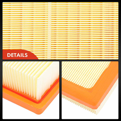 A-Premium Engine Air Filter Compatible with BMW X1 16-22, X2 18-22 & Mini Cooper 15-23, Cooper Clubman 16-23, Cooper Countryman 17-23, 1.5L 2.0L