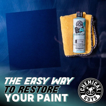 Chemical Guys C4 Clear Cut Correction Compound (Paint Correction - Fixes Scratches, Swirls & Holograms), 473 ml