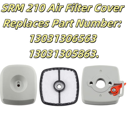 CAFEZAYO SRM 210 Air Filter Cover Kit Fits for Echo SRM210 SRM-230 SRM230 GT-200 GT-230 PE-230 ES-250 PE-231 PB-250 PB-250LN Trimmers Brushcutter Pruner Blower