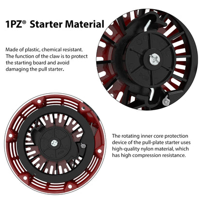 1PZ CA1-GVE Recoil Starter Pull Start Replacement for Honda GX120 GX160 GX200 Engine 28400-ZE1-003ZF