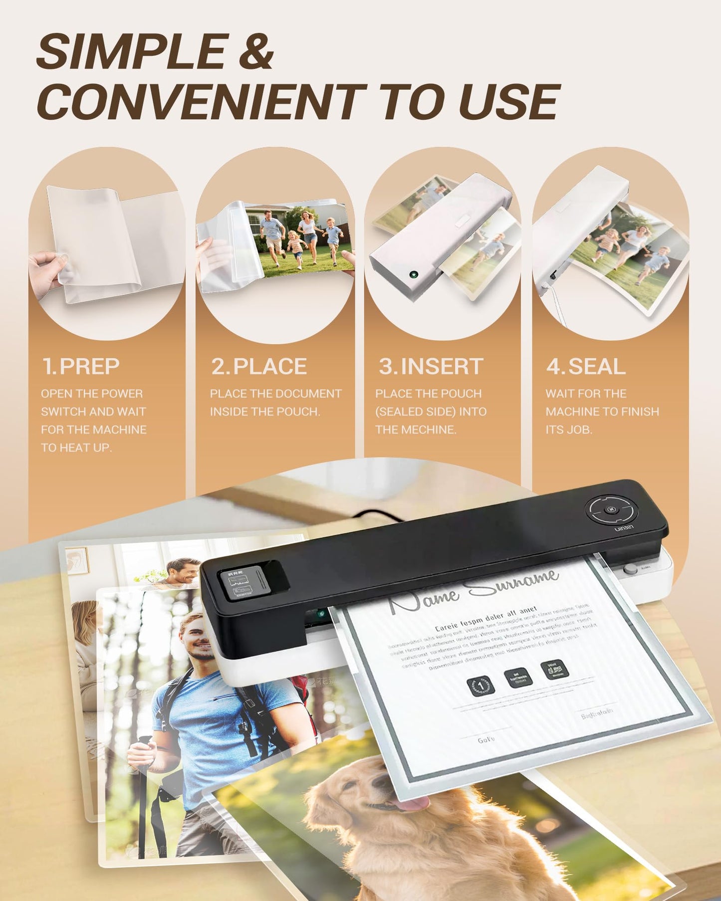 Uinkit Thermal Laminating Pouches 3Mil 11.5x17.5 Inches Laminating Sheets for Extra Protection for Sealed A3 11x17 Photo and documents 100 Sheets Pack, Clear. (100, 11.5x17.5"-A3 Size)
