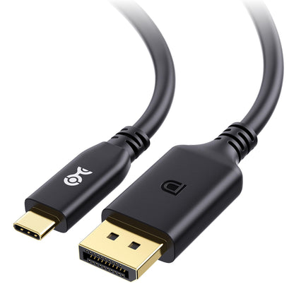 [VESA Certified] Cable Matters 40Gbps USB C to DisplayPort 2.1 Cable 1m/3.3ft, Supports DP40, 8K@120Hz / 4K@480Hz (Thunderbolt 4 to DisplayPort Cable) Black - Not for Portable USB-C Monitor