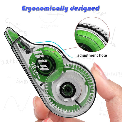 Correction Tape, 24 Pack White Out Correct Tapes, 39 Feet Each Wipe Out Easy Fast Eraser Correct Tape Roller for Students School Office